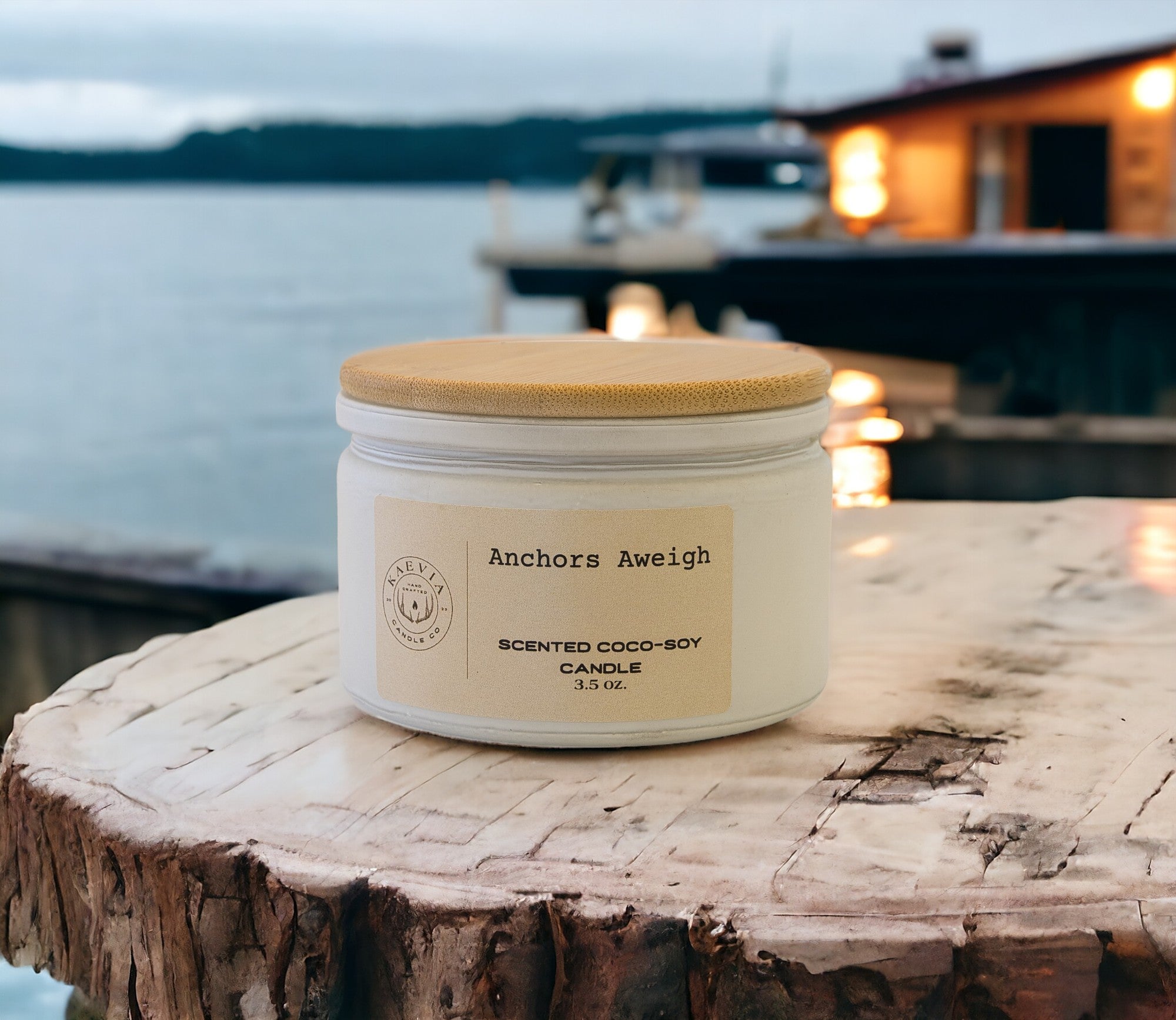 Barasingha - 3.5 oz Coconut Butter Bliss Scented Coco-Soy Candles